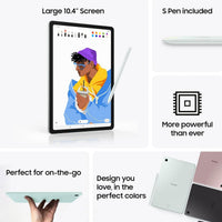 Samsung Galaxy Tab S6 Lite 10.4" 64GB WiFi Tablet, S Pen Included, Mint + Samsung SmartTag2 Bluetooth UWB IP67 Water and Dust Resistant, Findable via App
