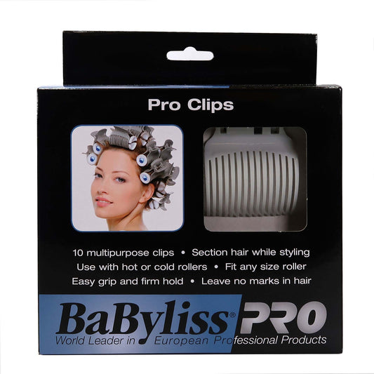 BaBylissPRO Roller Clips – 10 Pack