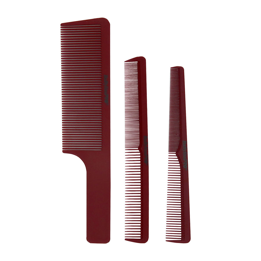 BaBylissPRO Barberology Comb Set – Red