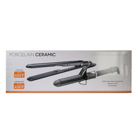 BaBylissPRO Ceramic Flat Iron & Curler Set