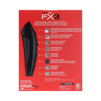 BaBylissPRO FX3 Black Clipper