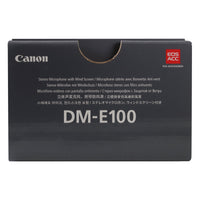 Canon DM-E100 Stereo Mic – Black