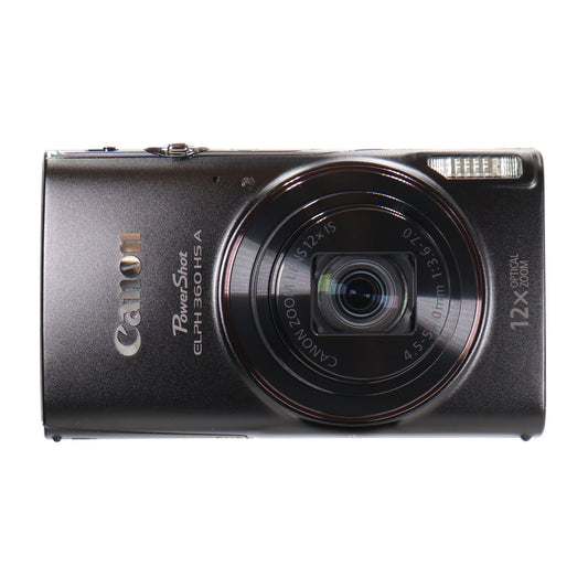 Canon ELPH 360 HS – Black