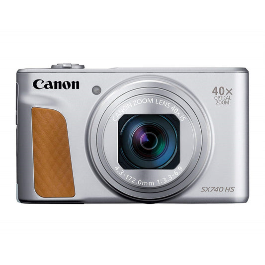 Canon SX740 HS Silver – 40x Zoom Camera
