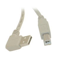 10FT Right-Angle USB A-to-B Cable