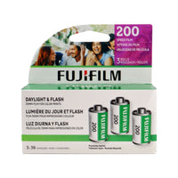 Fujifilm 200 35mm Film – 3 Pack