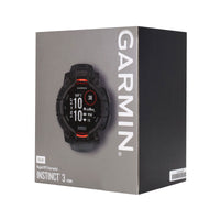 Garmin Instinct 3 Solar 45mm Black