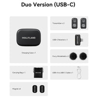 Hollyland LARK A1 Duo Wireless Lav Mic
