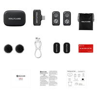 Hollyland LARK A1 Duo Wireless Lav Mic