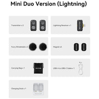LARK A1 Mini Duo – 2-Person Lightning Mic