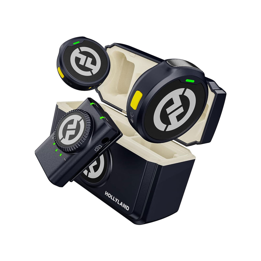 LARK M2 DUO Wireless Mic — Charcoal