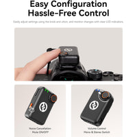 Hollyland LARK M2S Mini Combo Wireless Mic