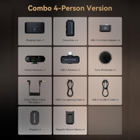 LARK MAX 2 Combo 4-Person Wireless Mic