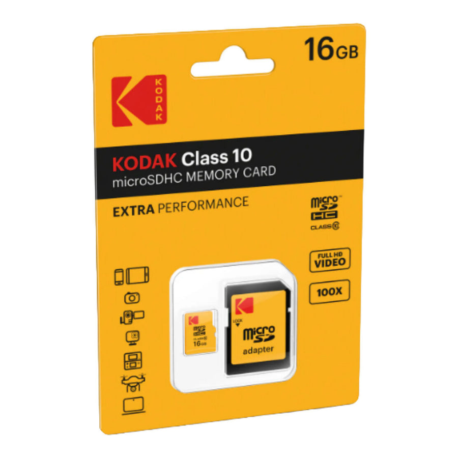 Kodak 16GB microSDHC + SD Adapter