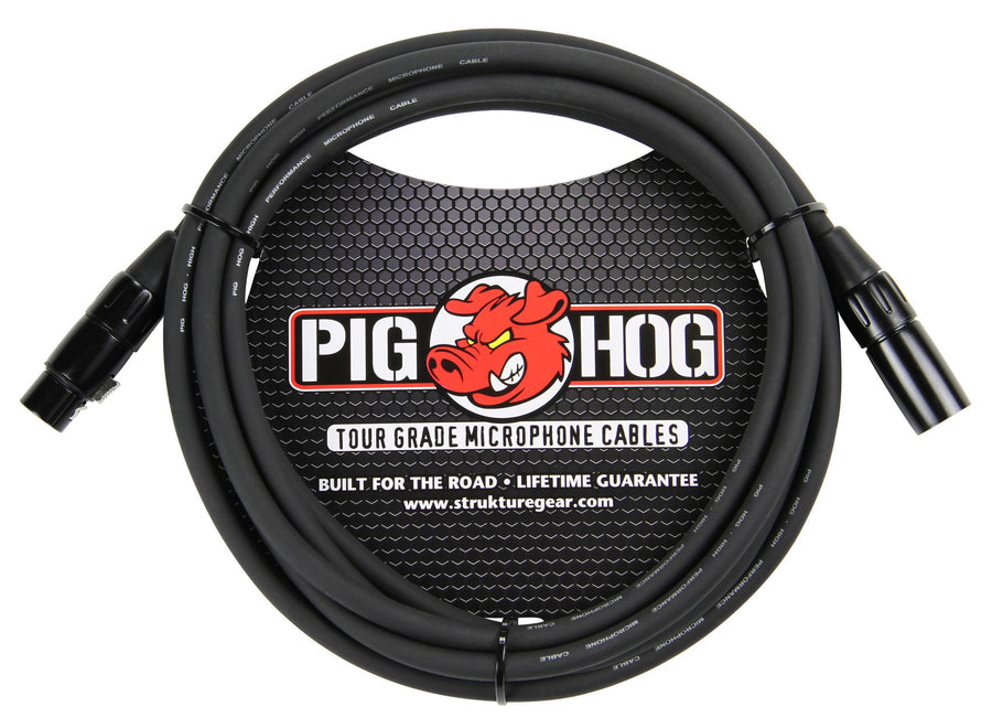 Pig Hog 10 Ft XLR Mic Cable