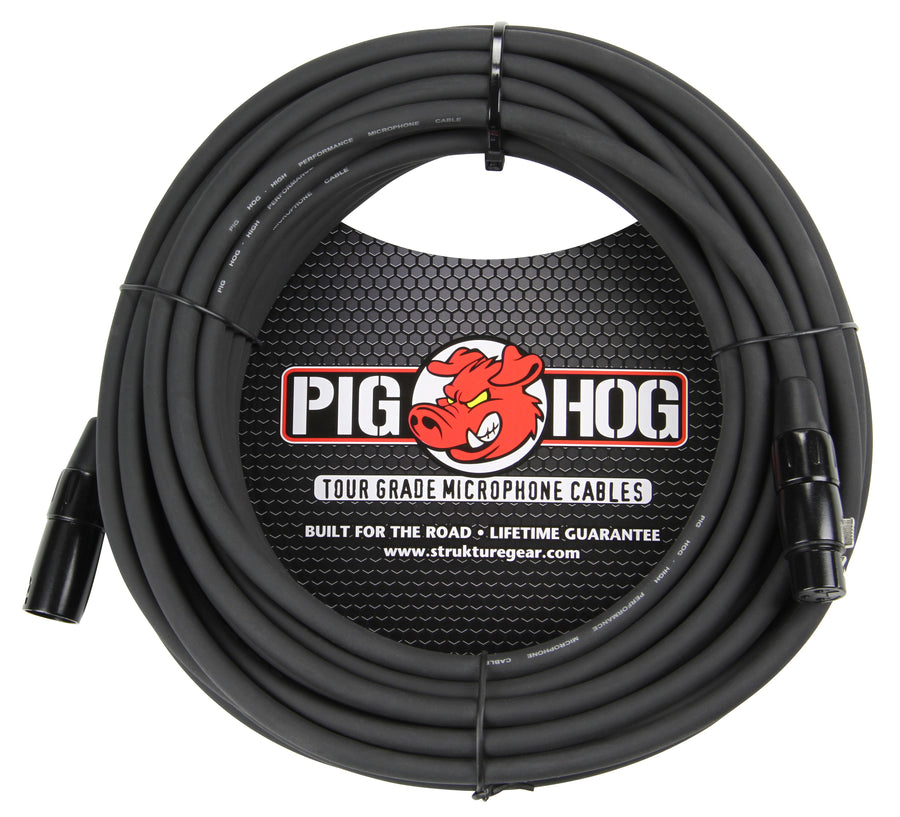 Pig Hog 30 Ft Premium XLR Mic Cable