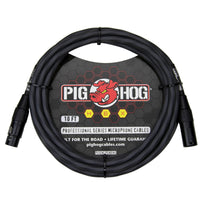 Pig Hog Hex Series Grey Mic Cable 10ft