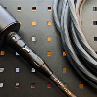 Pig Hog Hex Series Grey Mic Cable 10ft