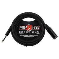 Pig Hog 15ft TRS–XLR Balanced Cable
