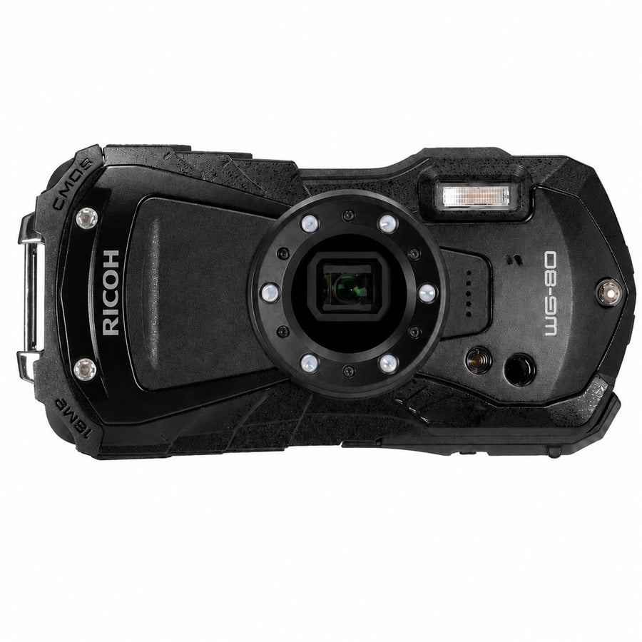 Ricoh WG-80 Rugged Camera (Black)
