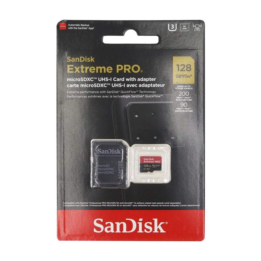 SanDisk 128GB Extreme PRO microSD