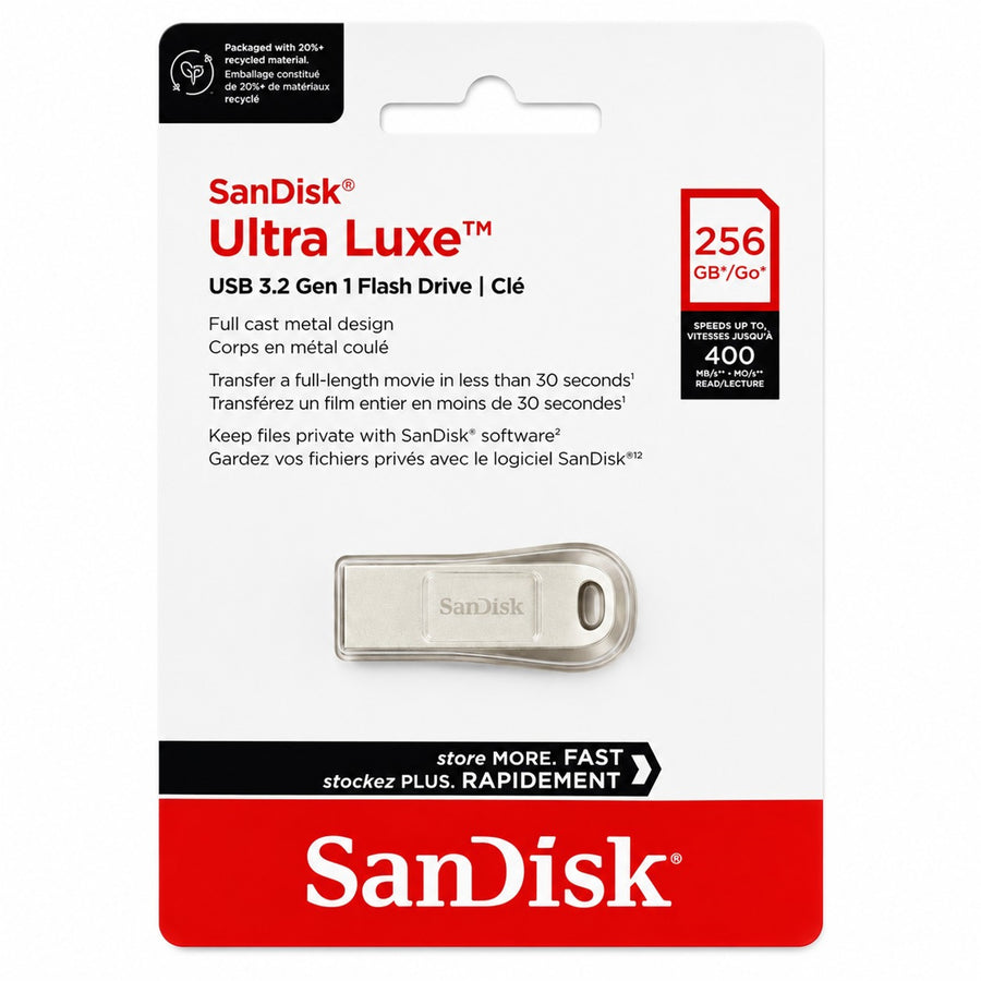 SanDisk Ultra Luxe 256GB USB Drive