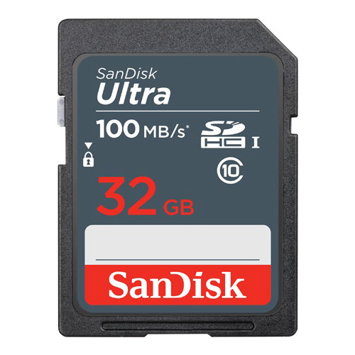 SanDisk Ultra 32GB SDHC 100MB/s