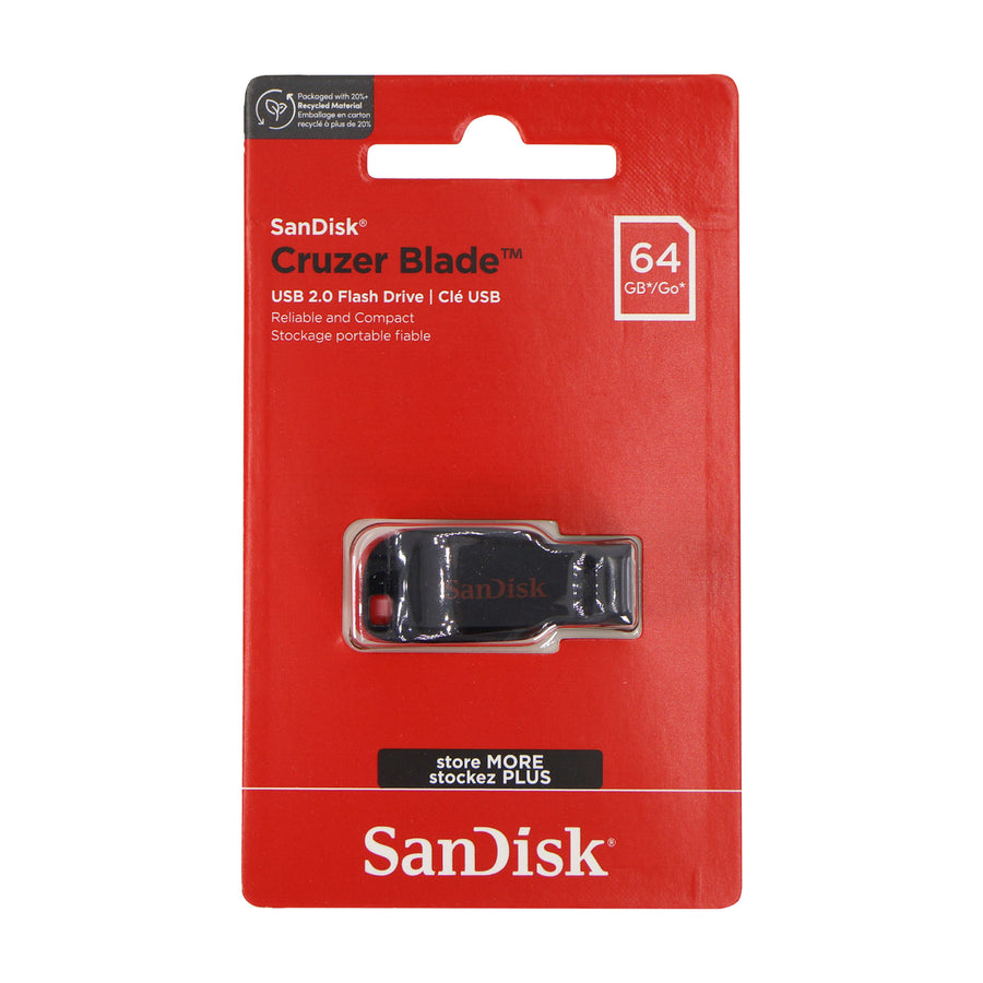 SanDisk Cruzer Blade 64GB – Red