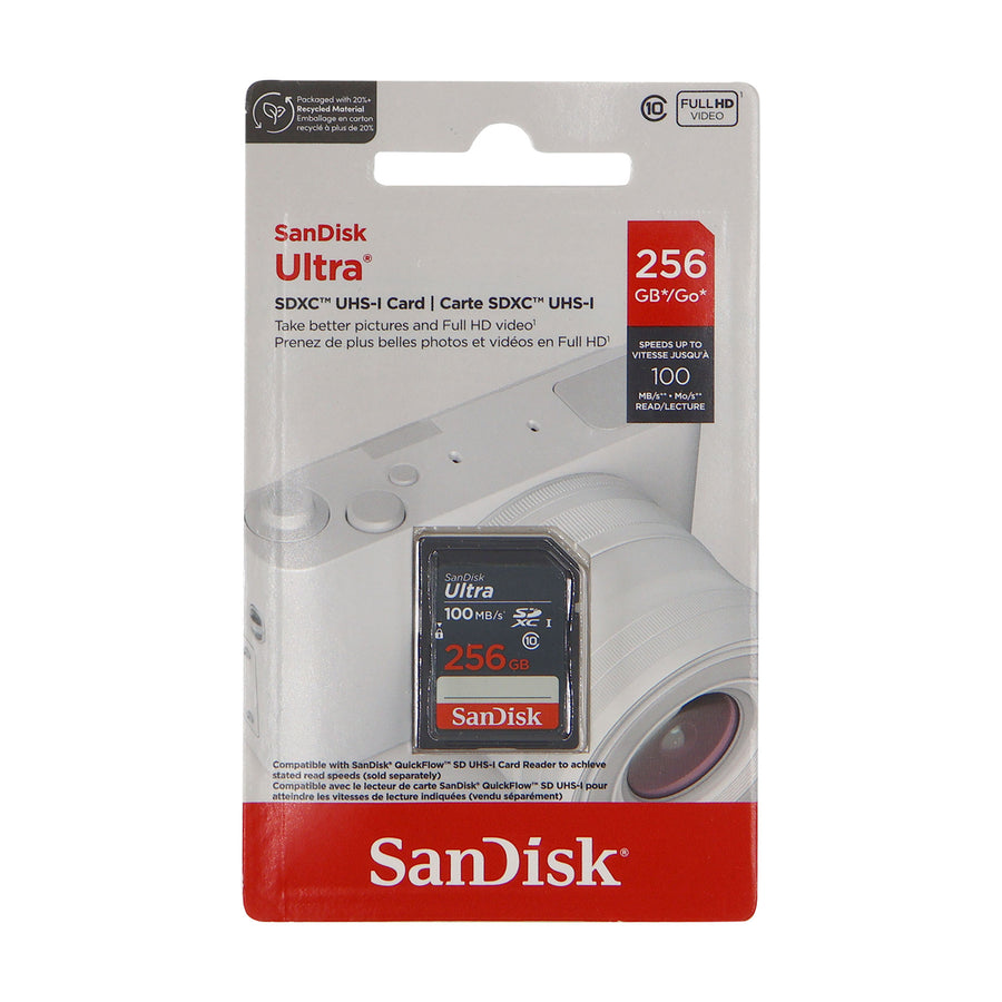 SanDisk Ultra 256GB SDXC Class 10