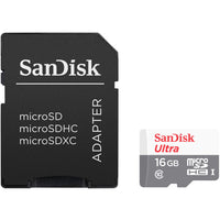 SanDisk 16GB Ultra microSDHC + Adapter