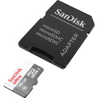 SanDisk 16GB Ultra microSDHC + Adapter