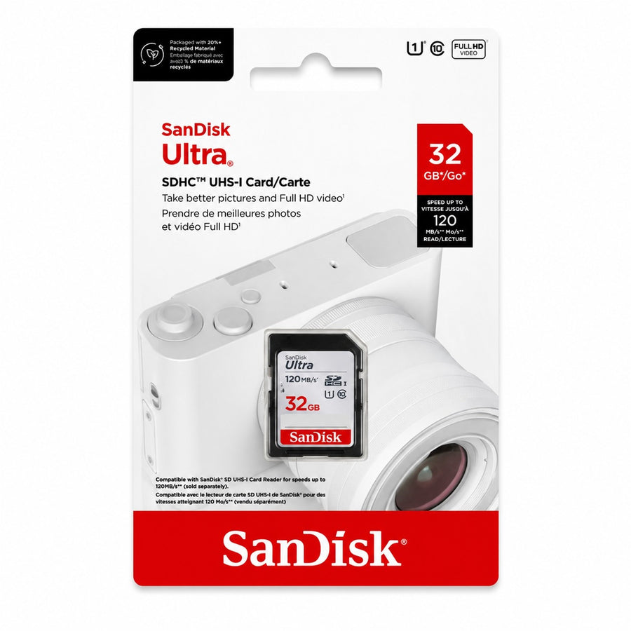 SanDisk Ultra 32GB SDHC Card