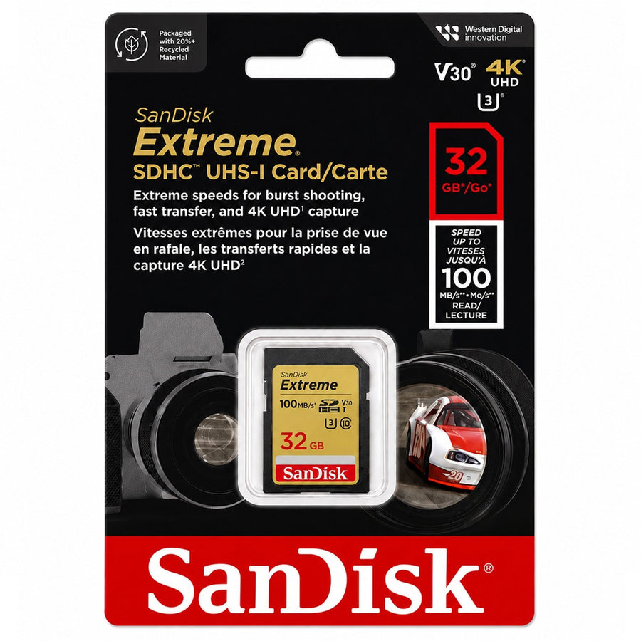 SanDisk Extreme 32GB SDHC Card
