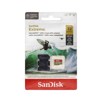 SanDisk 32GB Extreme microSDHC + Adapter