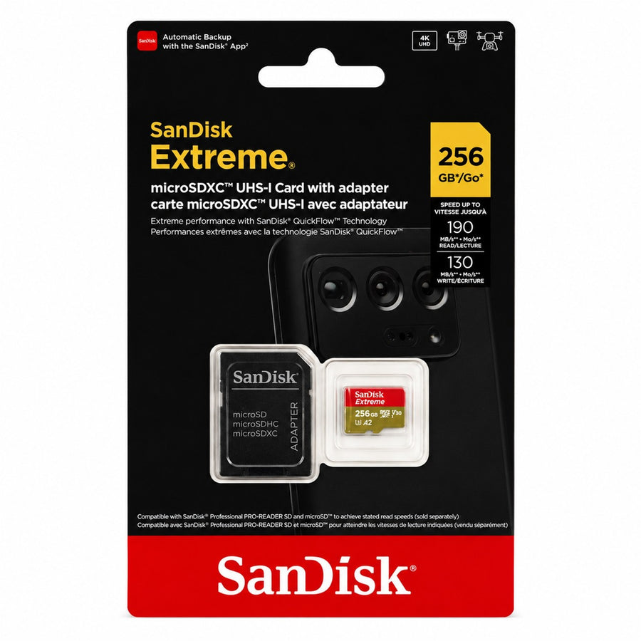 SanDisk Extreme 256GB microSDXC