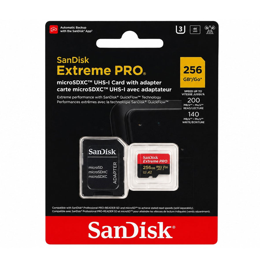 SanDisk Extreme PRO 256GB microSD