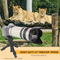 Pro 12" Tabletop Tripod with Pan Head