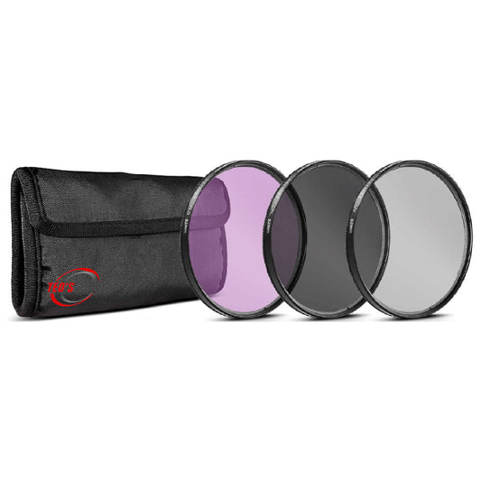 49mm UV CPL FLD Filter 3-Pack