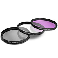 Vivitar 55mm 3-Piece Filter Kit