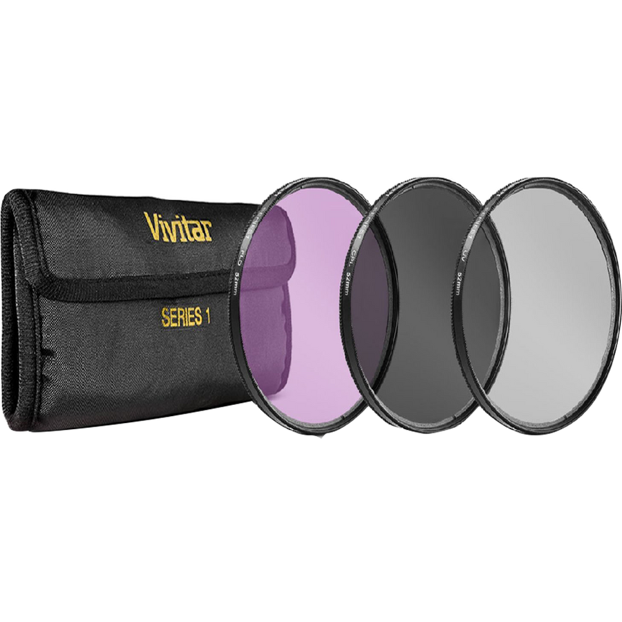 Vivitar 72mm 3-Piece Filter Kit