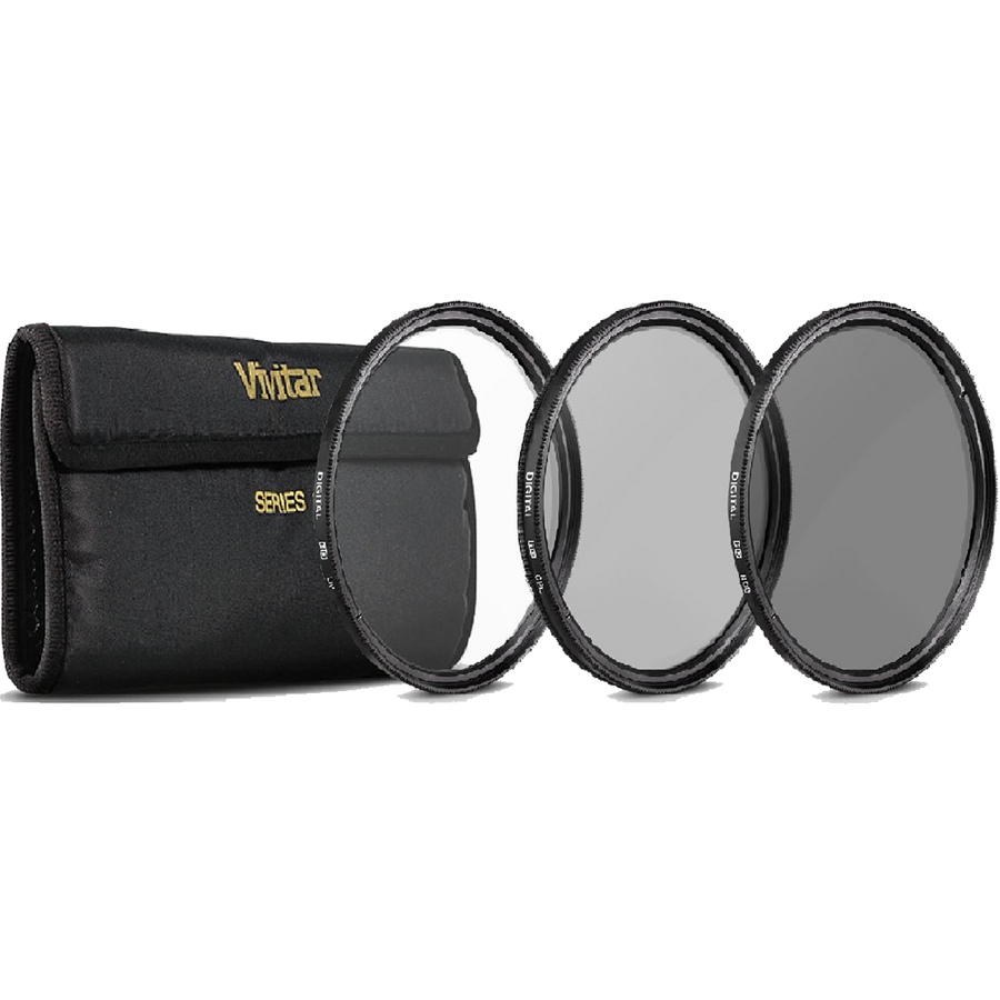 Vivitar 72mm 3-Piece Filter Kit