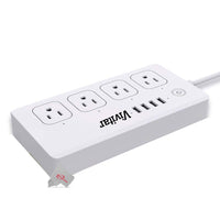 Vivitar 4-Outlet Smart Wi-Fi Power Strip