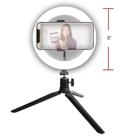 Vivitar 8" LED Ring Light & Tripod