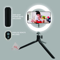 Vivitar 8" LED Ring Light Pro Kit