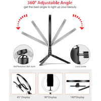 Vivitar 8" RGB Ring Light Kit