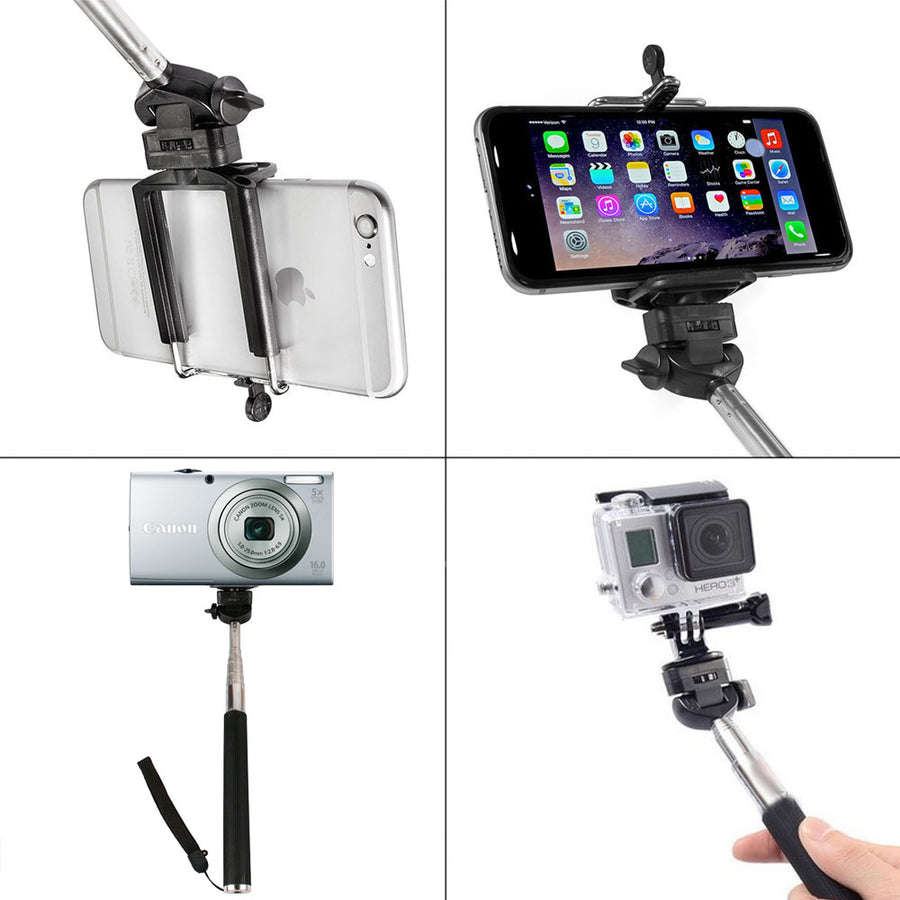 36" 3-in-1 Selfie Stick Monopod