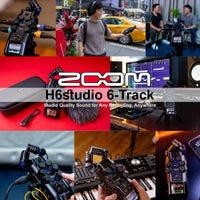 Zoom H6studio 32-Bit Float Recorder