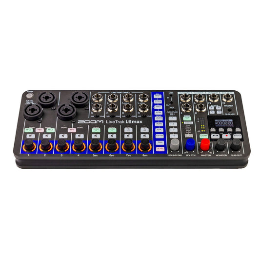 Zoom LiveTrak L6max Mixer & Recorder