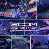 Zoom LiveTrak L6max Mixer & Recorder