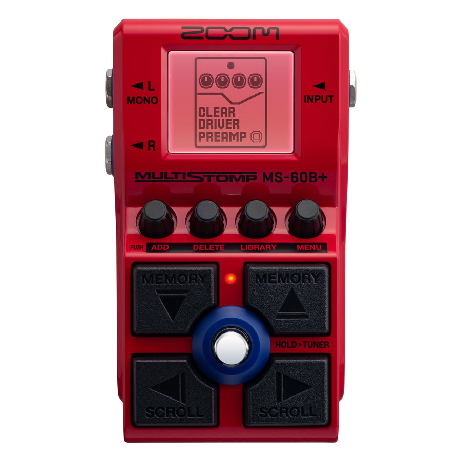 Zoom MS-60B+ Bass MultiStomp Pedal